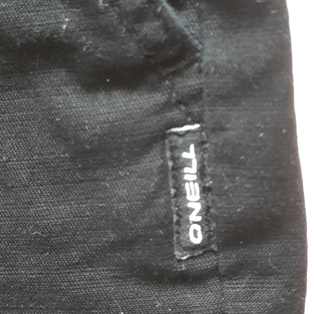O'neill Men's Black Flat Front Surfer Shorts - Picture 5 of 11